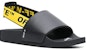 Selipar Fesyen Off-White Watak Hitam Kuning OMIA111R19C220381060