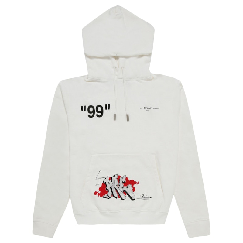 Buy OFF WHITE DONDI GRAFFITI HOODIE