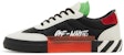 Off-White Floating Arrow Low Vulc Leather 'Putih Hitam Hijau' OMIA232S23LEA0010301