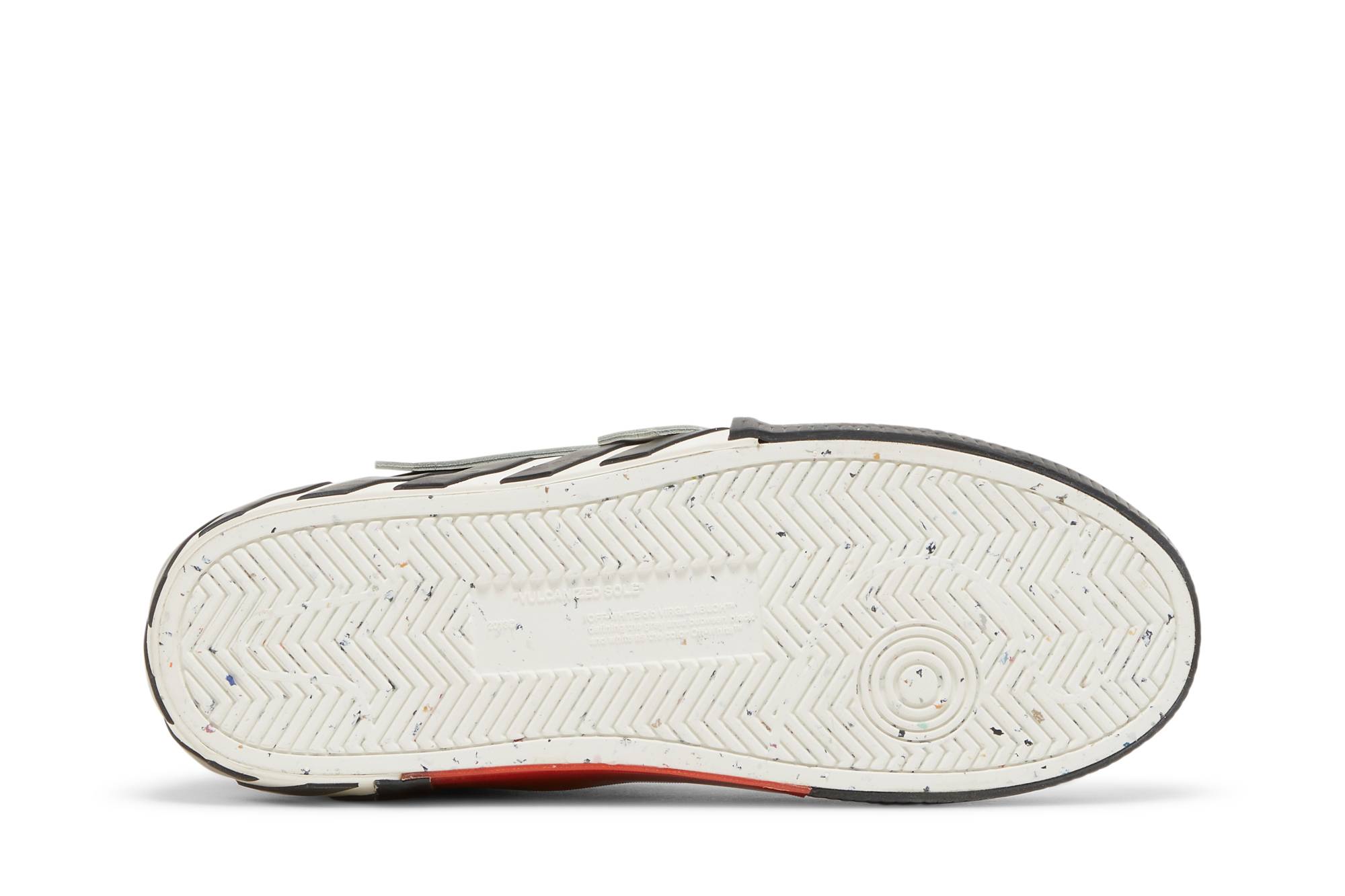 Shop オフホワイト ローカット バルカ レザー 白黒緑 OMIA232S23LEA0010301