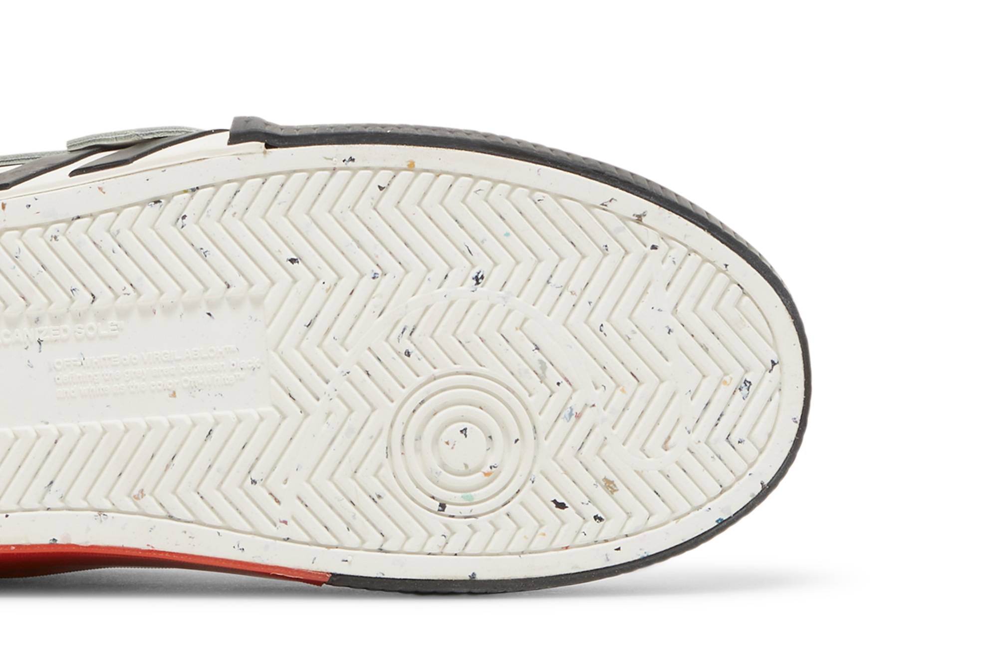 Purchase オフホワイト ローカット バルカ レザー 白黒緑 OMIA232S23LEA0010301