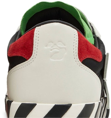 Off-White Floating Arrow Low Vulc Leather 'White Black Green' OMIA232S23LEA0010301 Sizing Off-White Floating Arrow Low Vulc Leather 'White Black Green' OMIA232S23LEA0010301