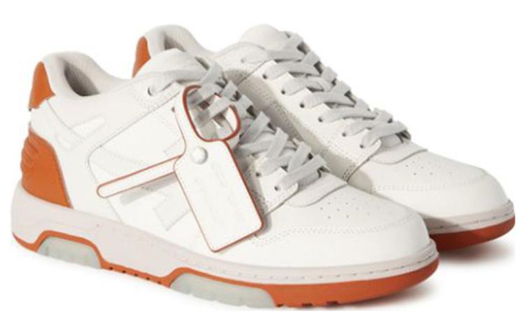 Lookbook OFF-WHITE 圓頭繫帶 高筒 板鞋 男款 棕色