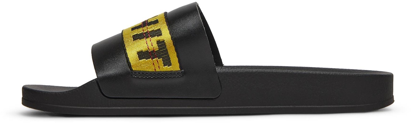 Off-White Industrial Sliders 'Black Yellow' OMIA088F21FAB0031018 Lookbook Off-White Industrial Sliders 'Black Yellow' OMIA088F21FAB0031018