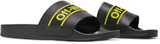 Cheap Sandalias Off-White Industrial 'Negro Amarillo' OMIC001C99MAT003-1018