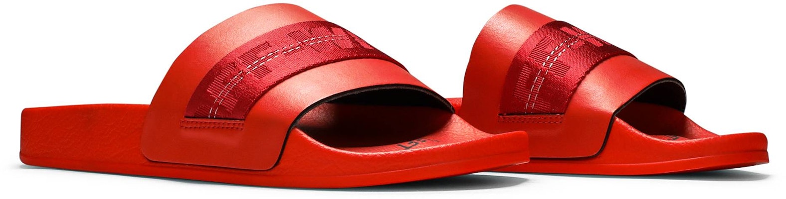 オフホワイト インダストリアル スライダー "レッド" OMIA088E20FAB004-2525 Cheap オフホワイト インダストリアル スライダー "レッド" OMIA088E20FAB004-2525