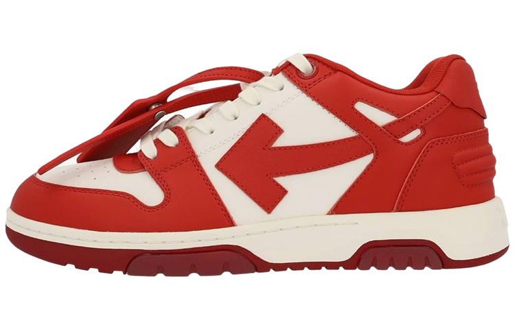 Off-White Out Of Office Low-Top Sneakers 'Red White'