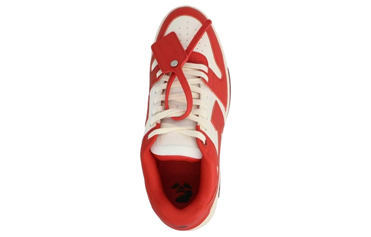 Off-White Out Of Office Low-Top Sneakers 'Red White' 圖 2