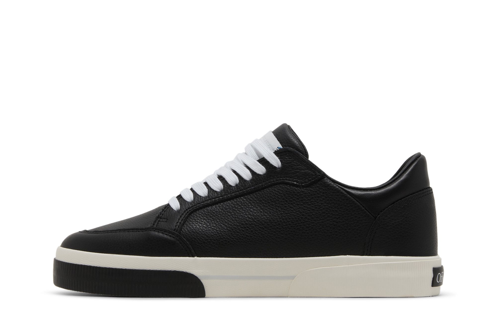 Lookbook Off-White Nueva Low Vulcanized 'Negro Blanco' OMIA293S24LEA0011001