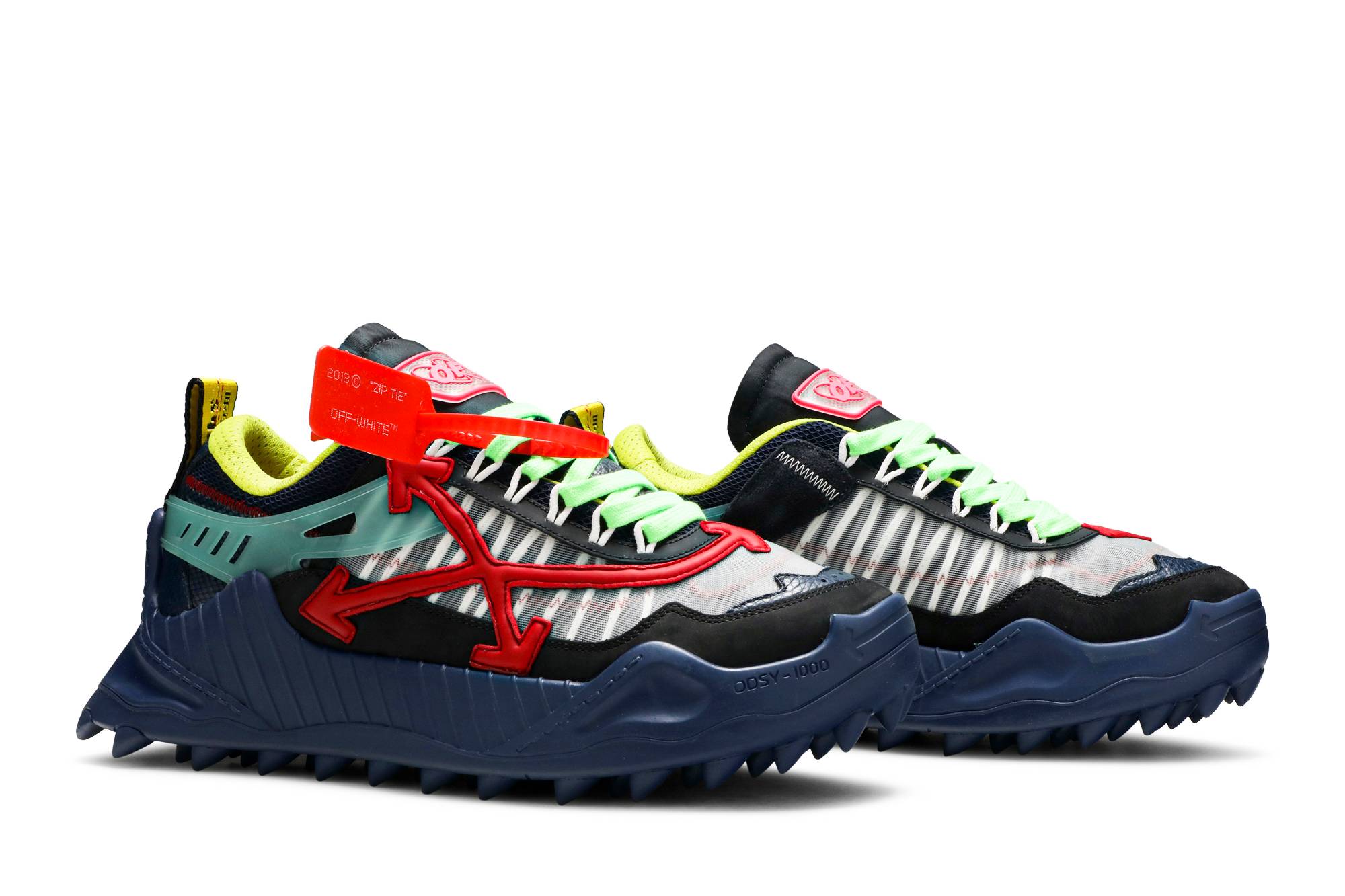 Off-White ODSY-1000 'Blue Red' 圖 8