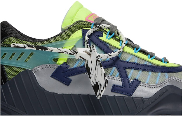 OFF-WHITE ODSY -1000 聚酯纖維 圓頭系帶 耐磨防滑 低筒 運動休閒鞋 男款 灰色 Order OFF-WHITE ODSY -1000 聚酯纖維 圓頭系帶 耐磨防滑 低筒 運動休閒鞋 男款 灰色