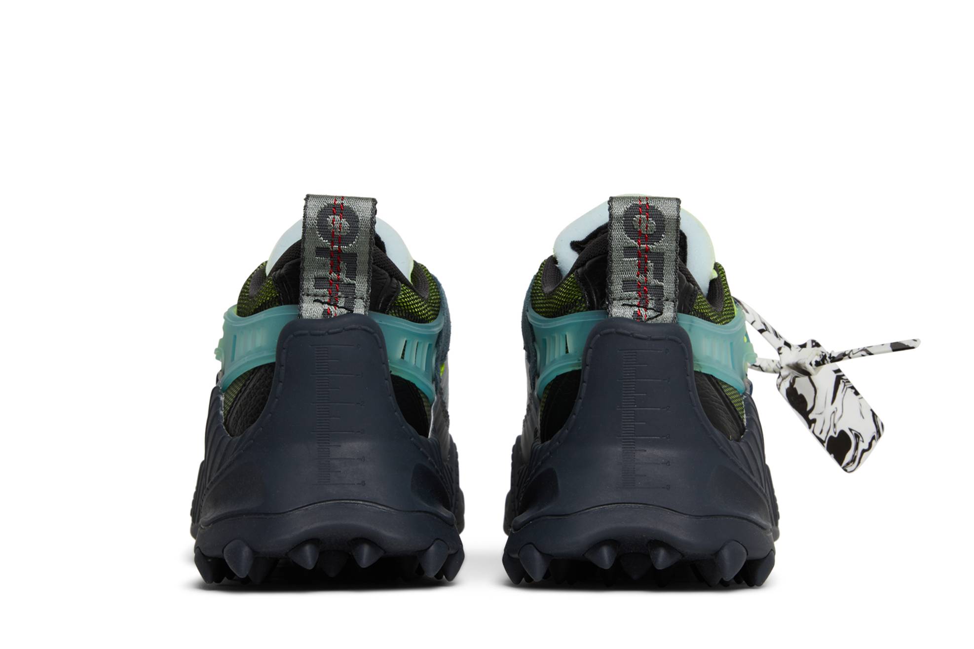 Details for OFF-WHITE ODSY -1000 聚酯纖維 圓頭系帶 耐磨防滑 低筒 運動休閒鞋 男款 灰色