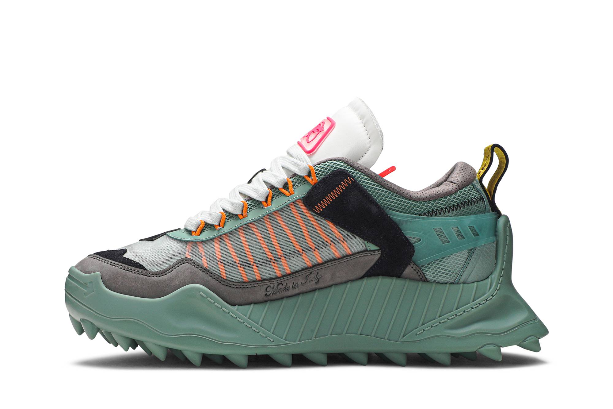 Lookbook OFF-WHITE ODSY-1000 球鞋 粉绿