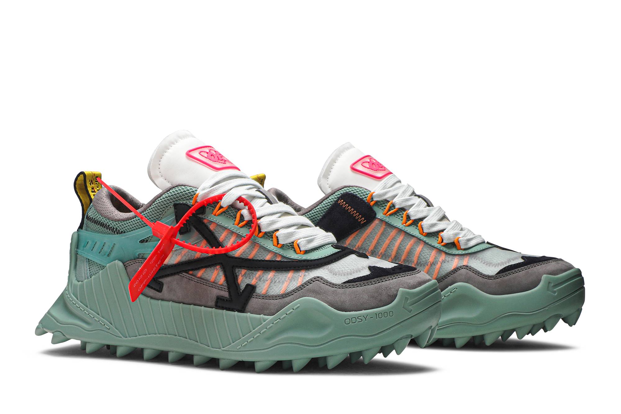 Cheap OFF-WHITE ODSY-1000 球鞋 粉绿