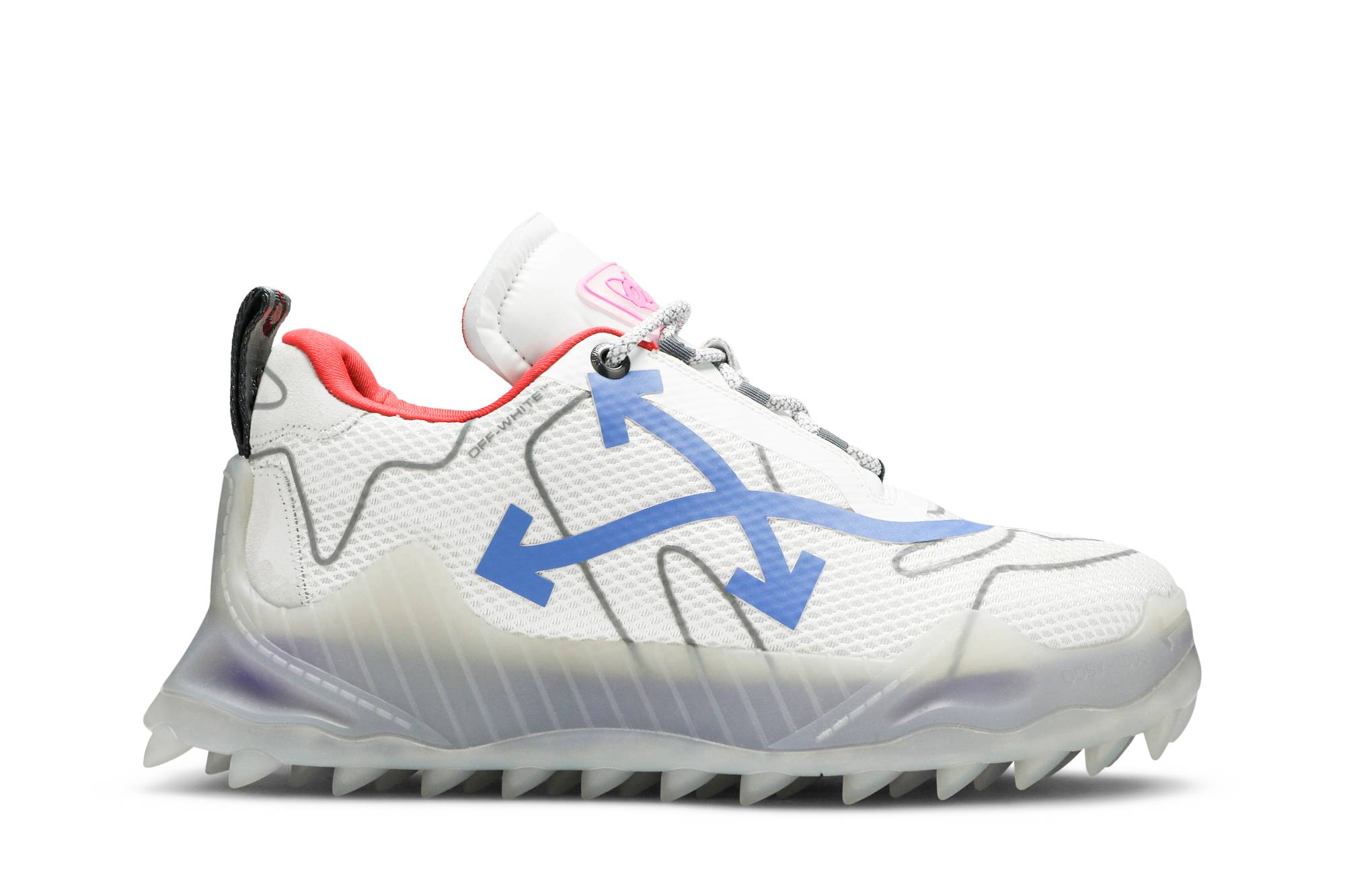 Off-White ODSY-1000 'Transparent Sole - Blue' OMIA179E20FAB0017945