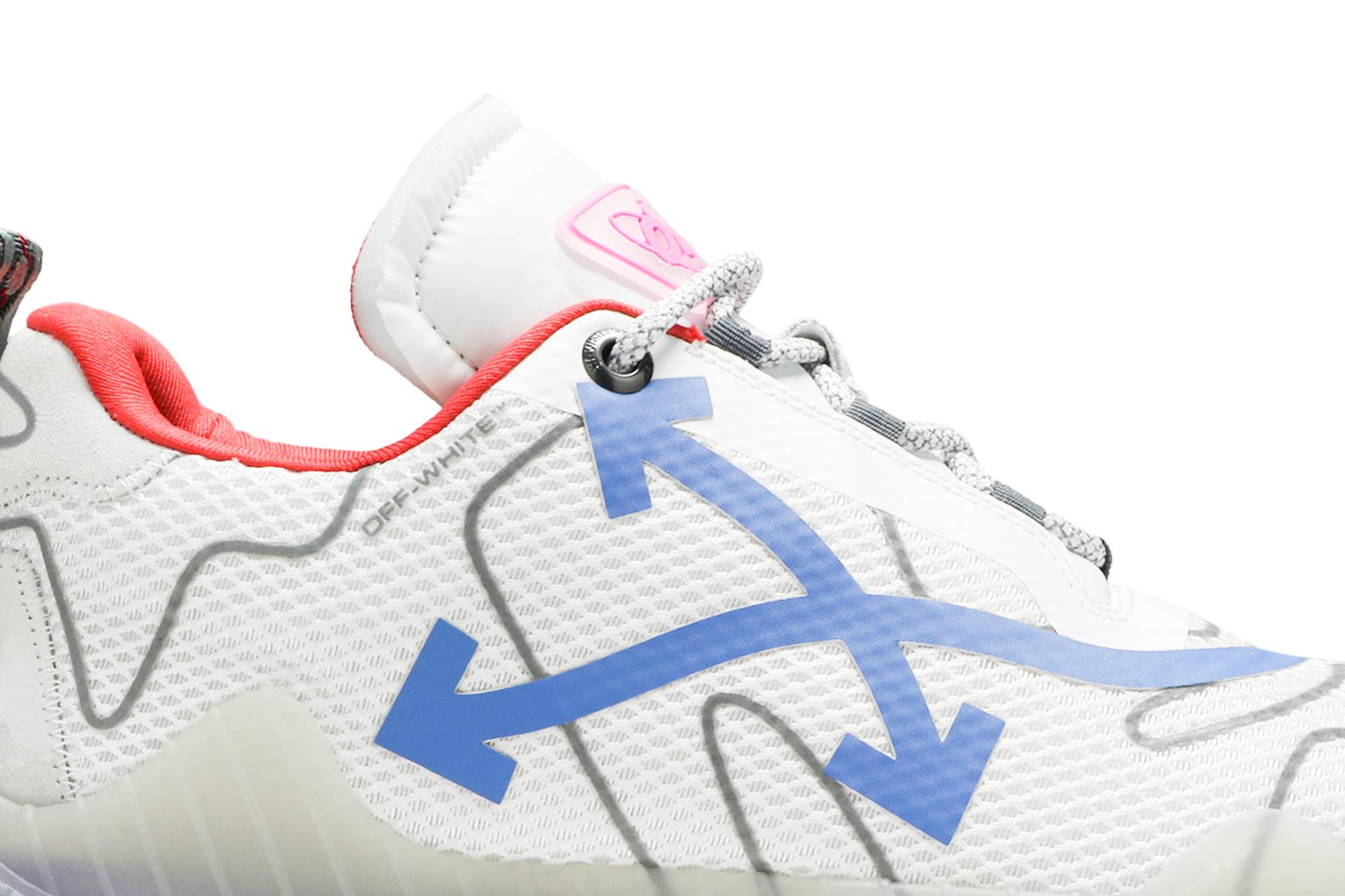 Order 오프화이트 ODSY-1000 '블루 투명솔' OMIA179E20FAB0017945