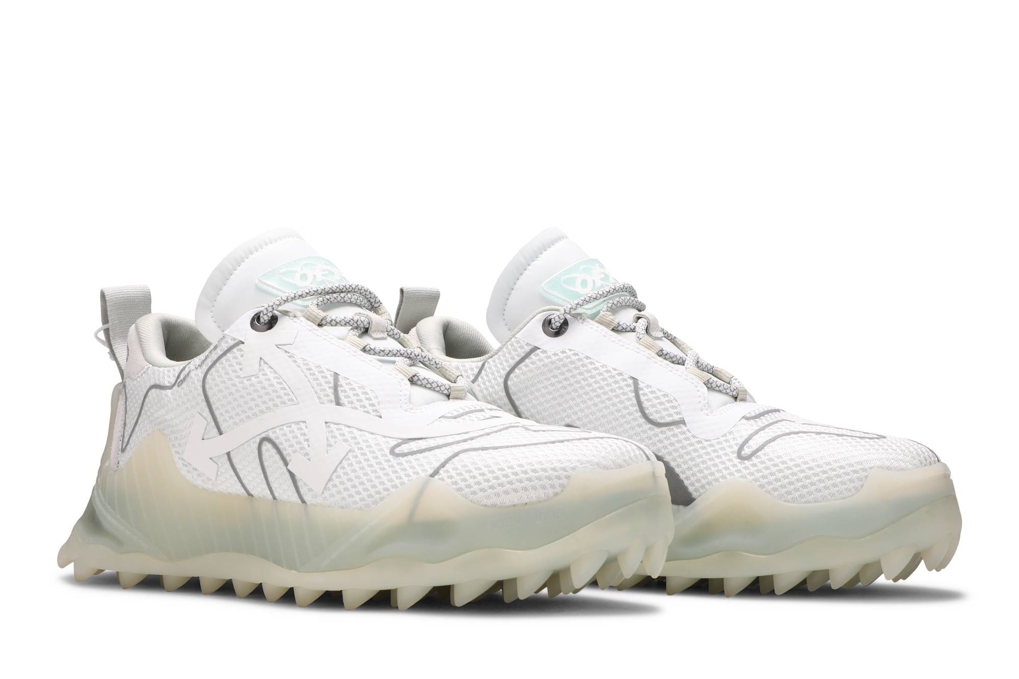 Cheap OFF-WHITE Odsy 網眼 休閒低筒慢跑鞋 白色