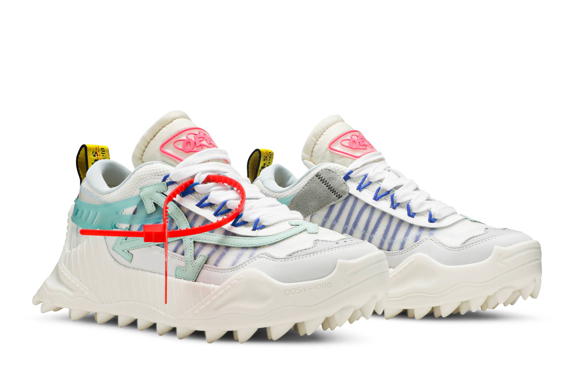 Off-White ODSY-1000 'White Pale Blue' 圖 8