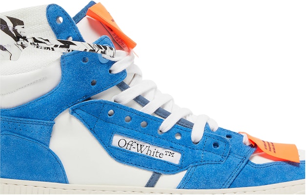 OFF-WHITE Off-Court 3.0 耐磨防滑 高幫休閒 時尚板鞋 男款 白藍色 Order OFF-WHITE Off-Court 3.0 耐磨防滑 高幫休閒 時尚板鞋 男款 白藍色
