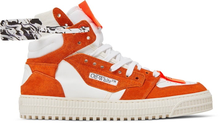 Beli Off-White Off-Court High 'White Orange - Main Image