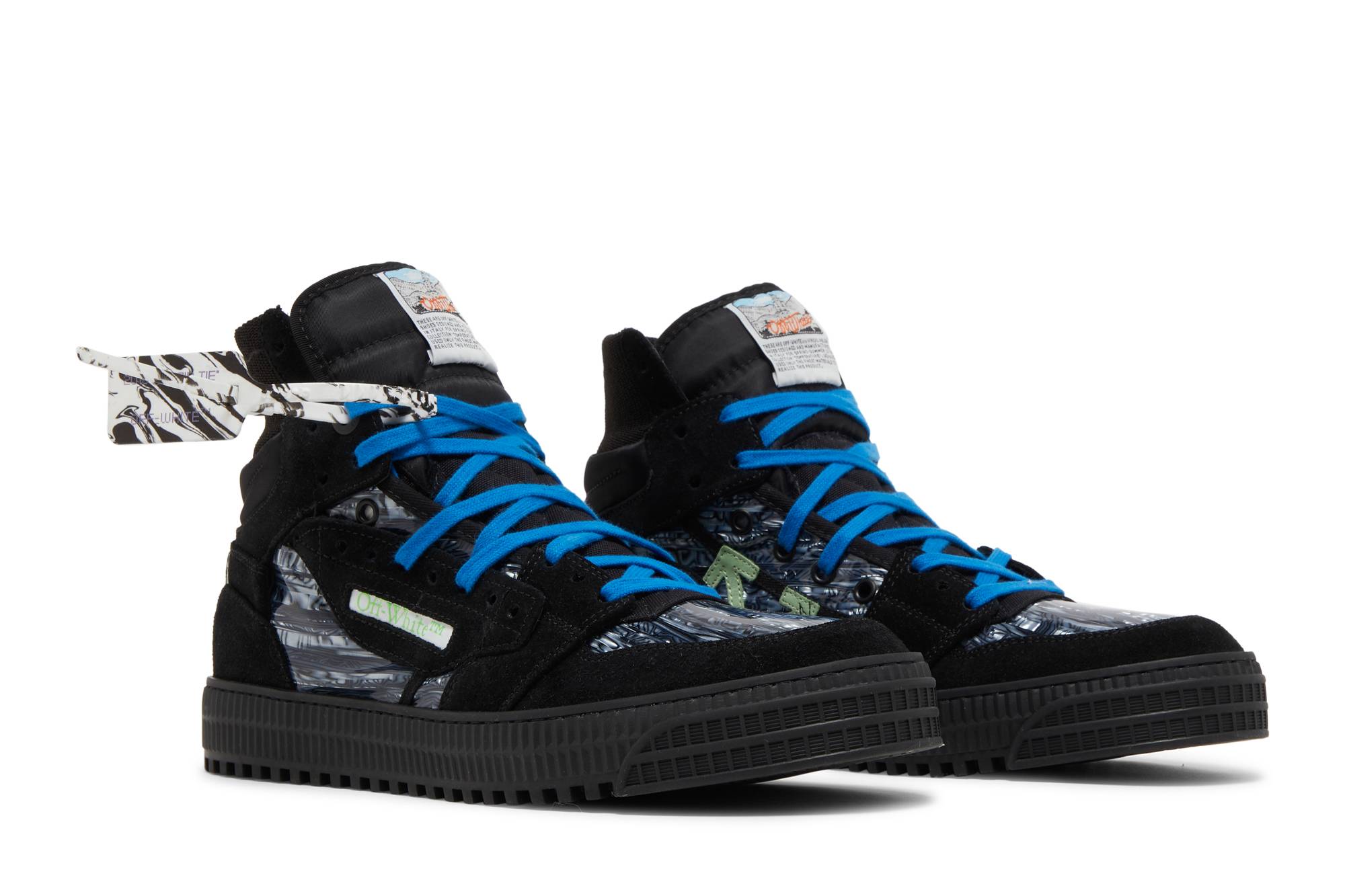 Cheap Off-White Off-Court High 'Black Optical White' OMIA065F20LEA001-1002