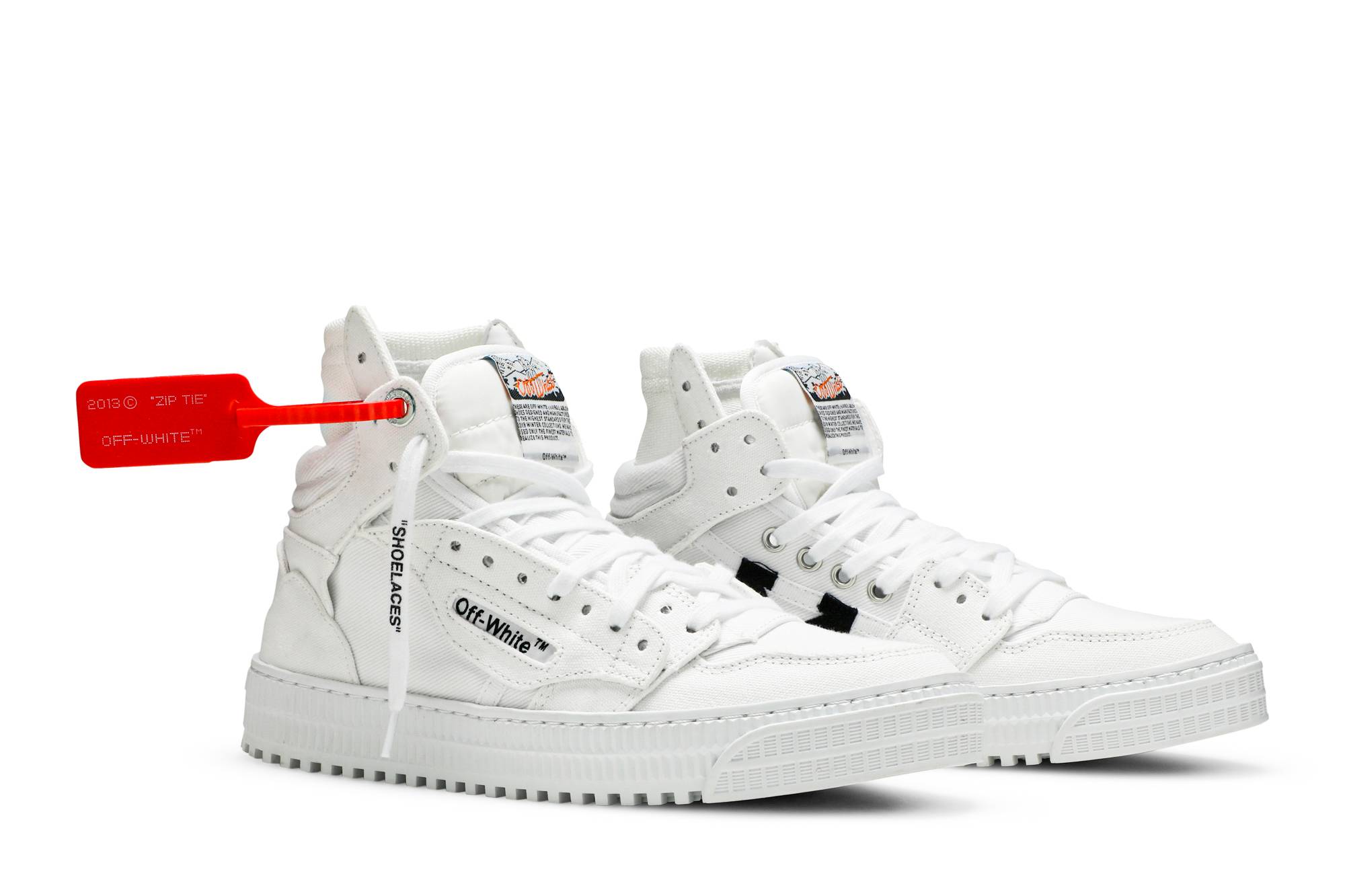 Off-White Off-Court High 'White' 圖 8