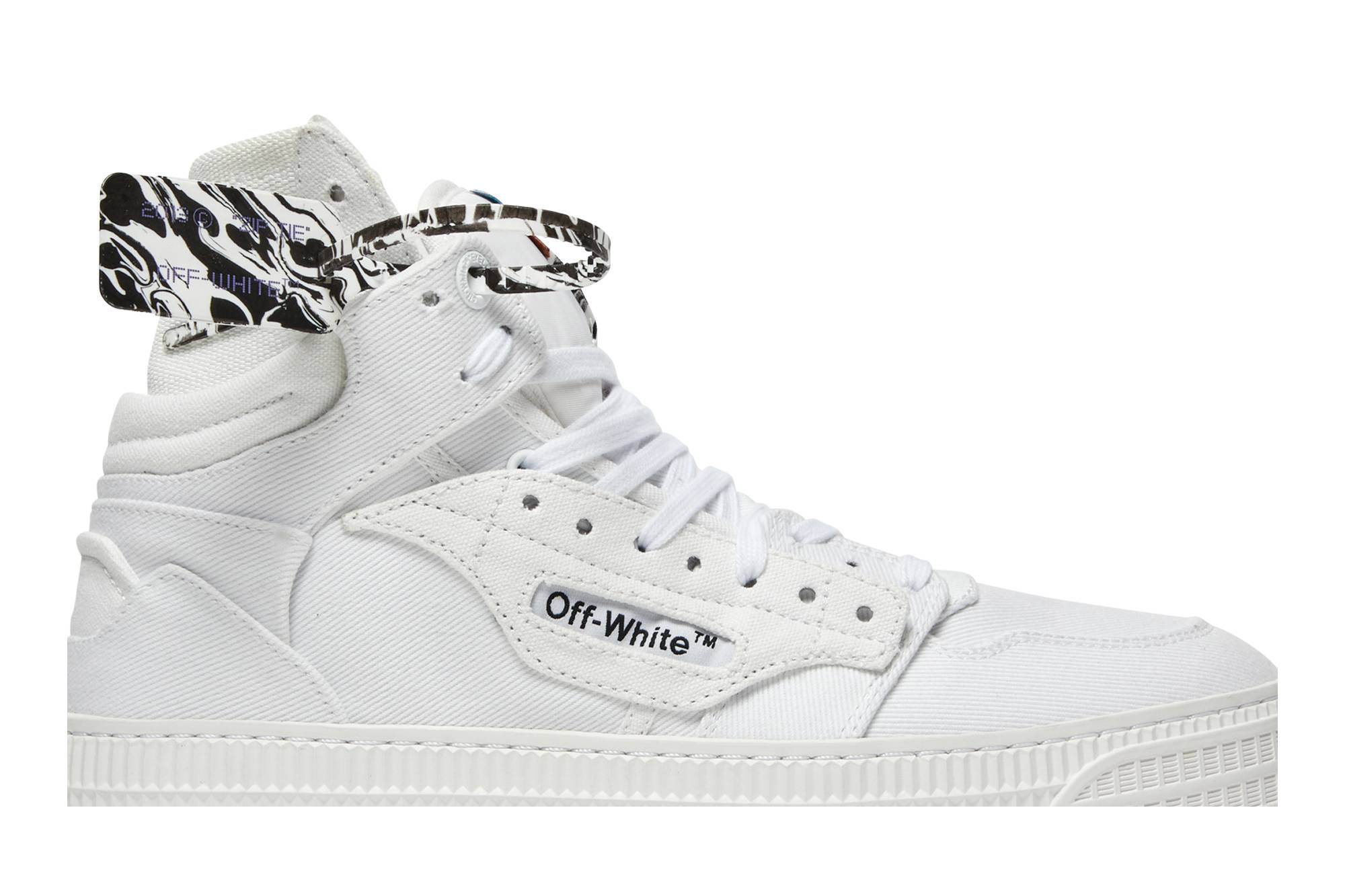 Order OFF-WHITE Off-Court 3.0 浮动箭头 潮流百搭 高筒休闲板鞋 白色