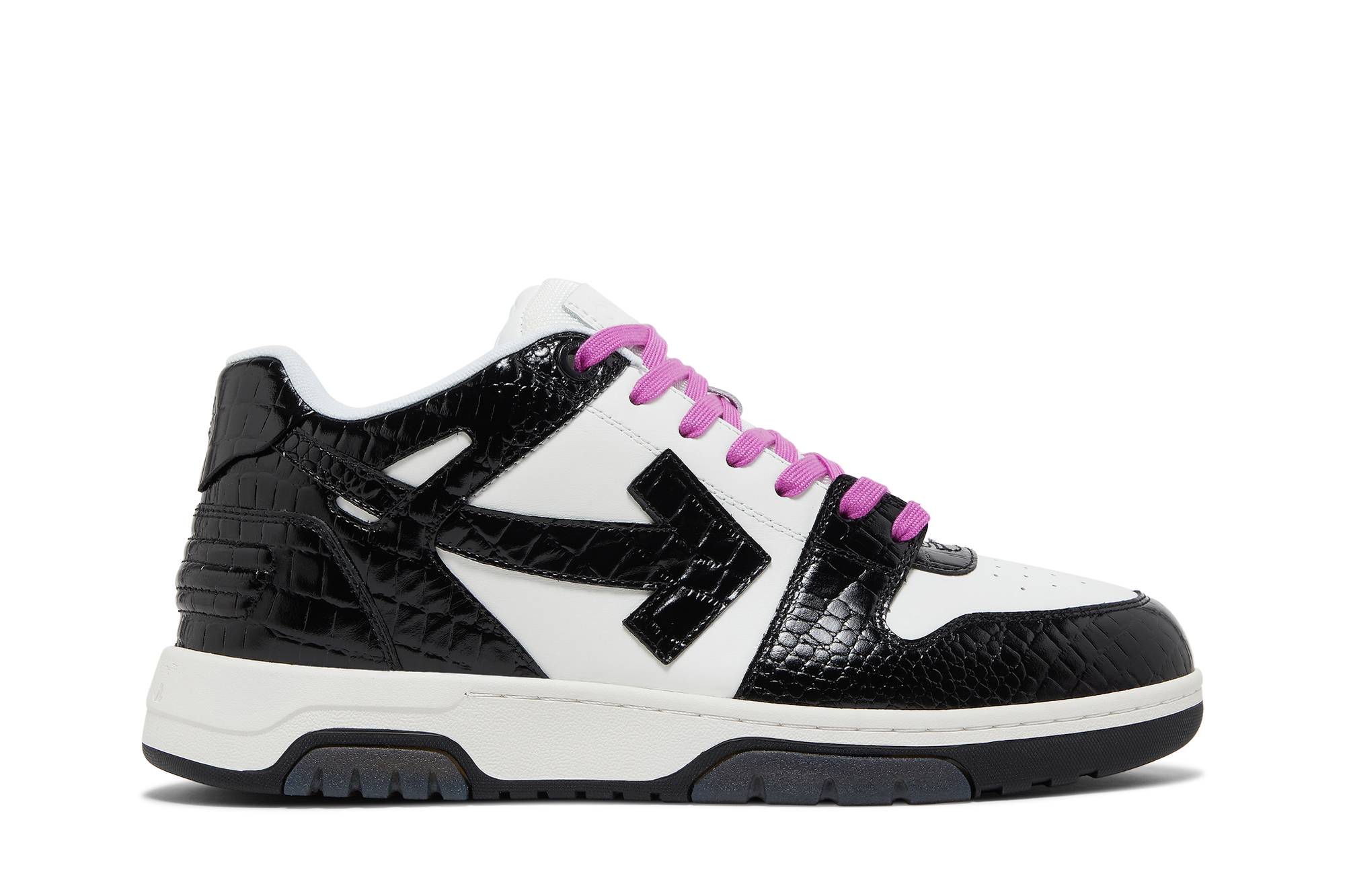 Off-White Out of Office 2022 'Croc - Black White'