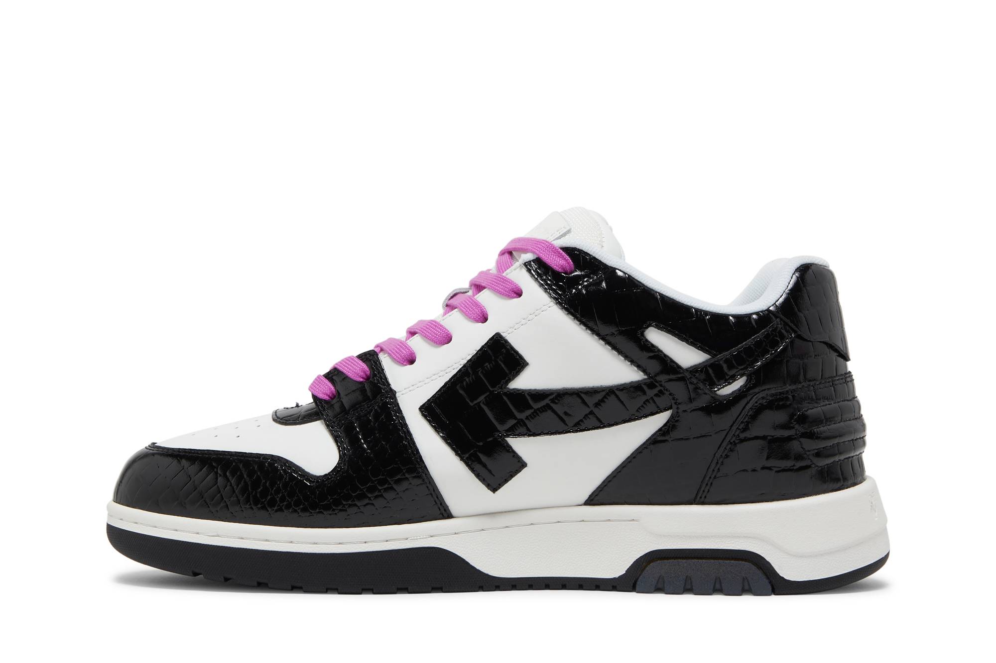 Off-White Out of Office 2022 'Croc - Black White' 圖 3