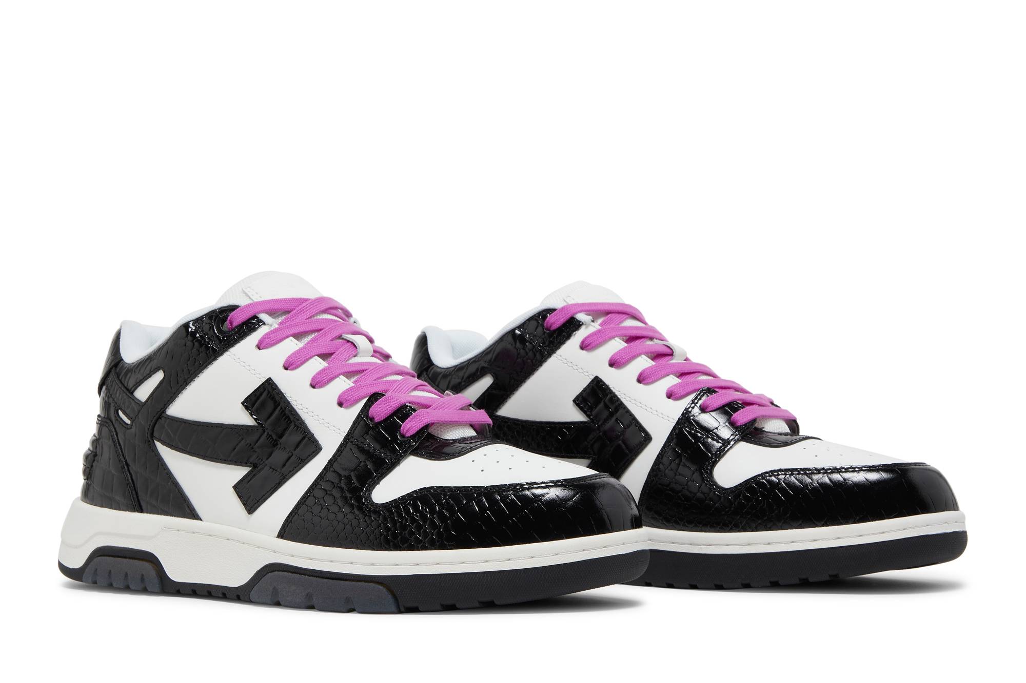 Off-White Out of Office 2022 'Croc - Black White' 圖 8