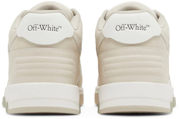 Off-White Out of Office 'Beige' Sneakers OMIA189C99LEA007-0161 Details for Off-White Out of Office 'Beige' Sneakers OMIA189C99LEA007-0161