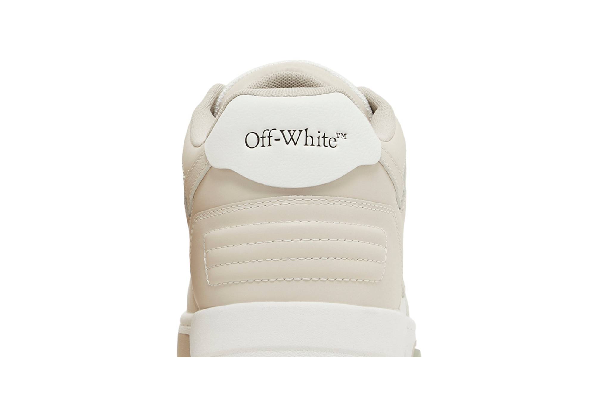 Sizing Off-White Out of Office 'Beige' Sneakers OMIA189C99LEA007-0161