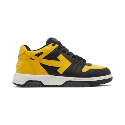 Off-White Out of Office 'Black Lemon Yellow'