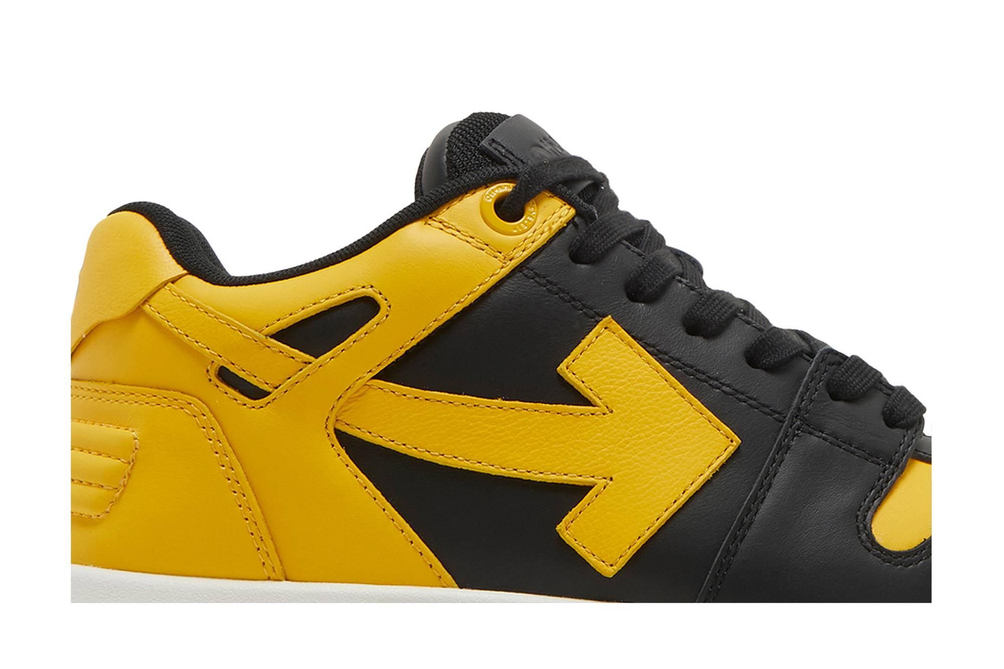 Order Off-White Out of Office 'Negro Limón Amarillo' OMIA189F22LEA001-1018