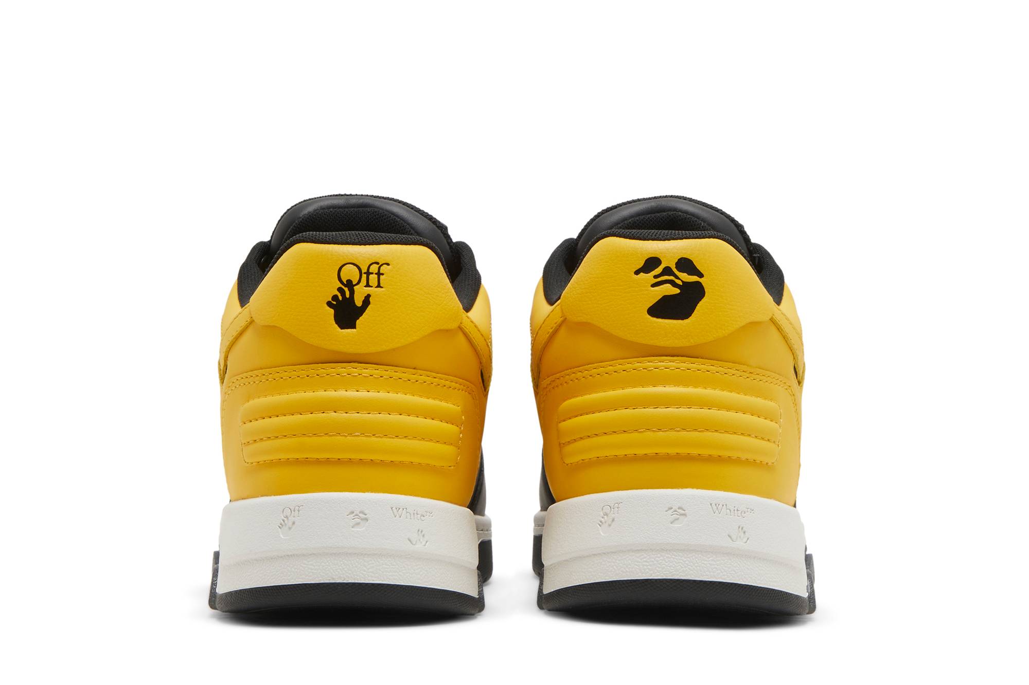 Details for Off-White Out of Office 'Negro Limón Amarillo' OMIA189F22LEA001-1018