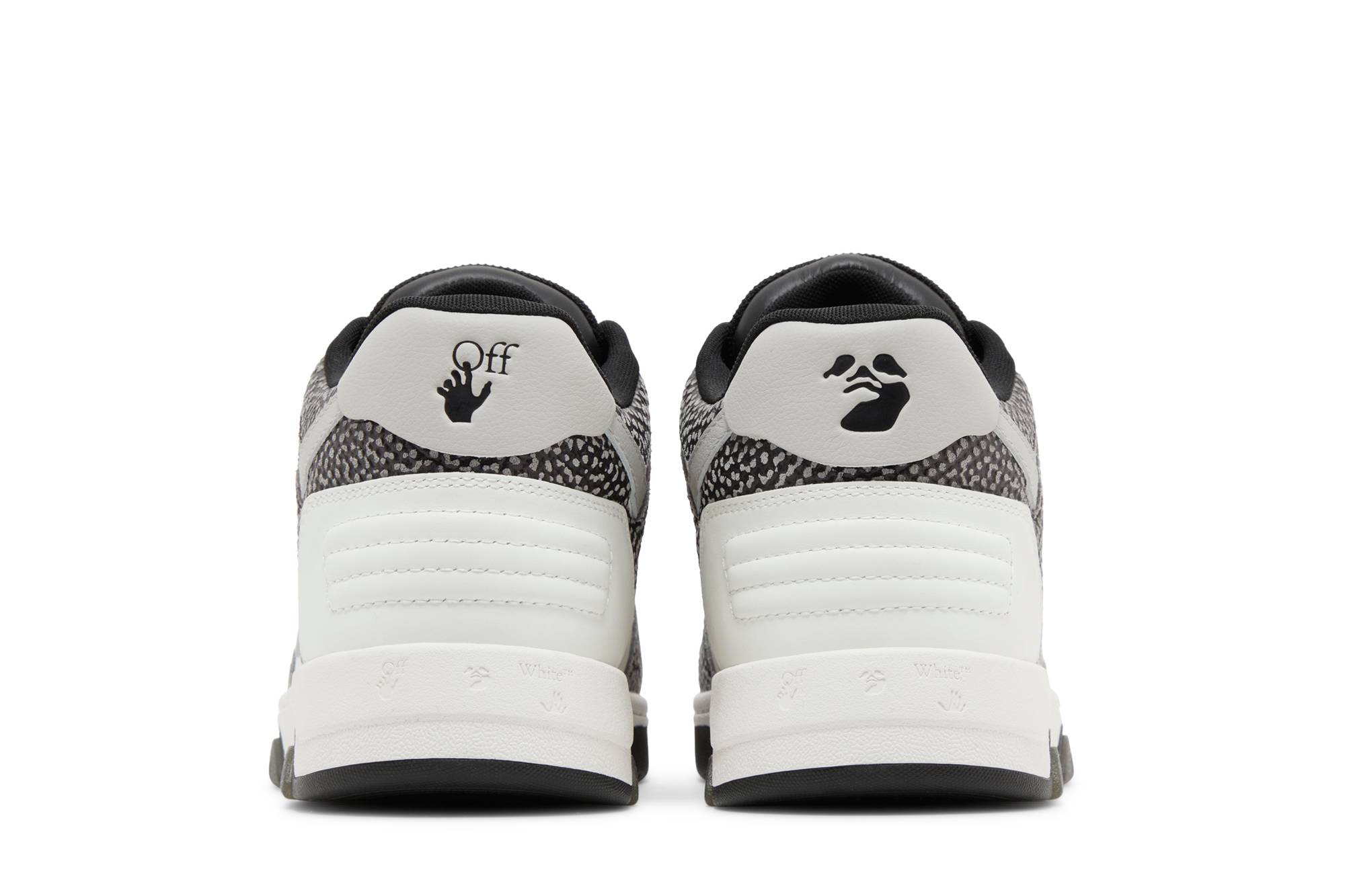 Details for OFF-WHITE Out Of Office 皮革防滑耐磨時尚板鞋 男款 黑白灰