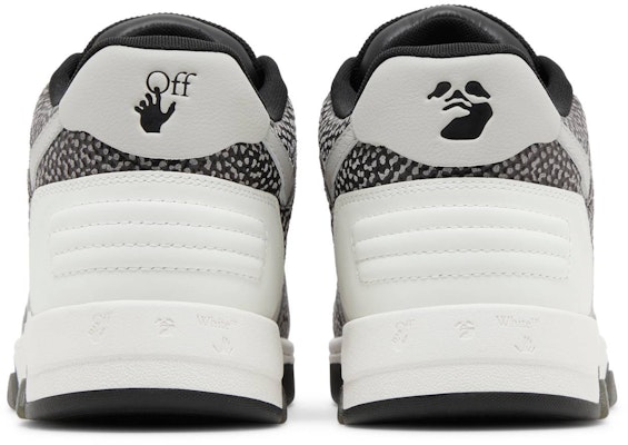 OFF-WHITE Out Of Office 皮革防滑耐磨時尚板鞋 男款 黑白灰 Details for OFF-WHITE Out Of Office 皮革防滑耐磨時尚板鞋 男款 黑白灰