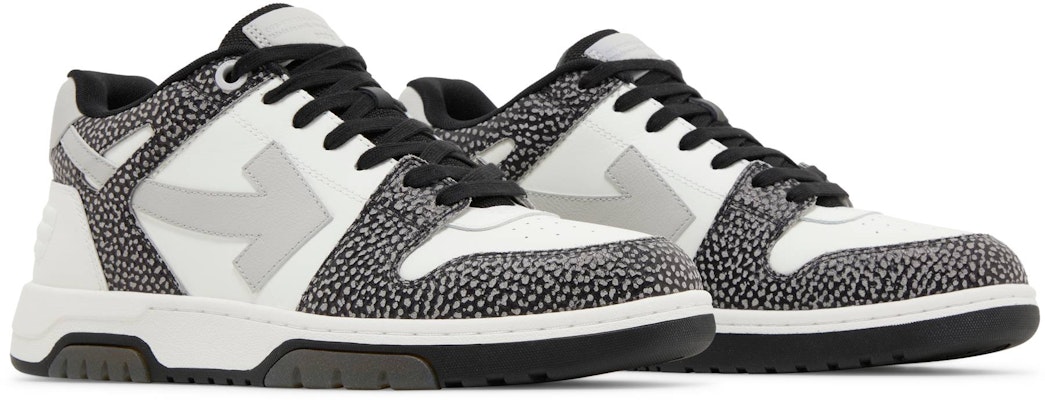 OFF-WHITE Out Of Office 皮革防滑耐磨時尚板鞋 男款 黑白灰 Cheap OFF-WHITE Out Of Office 皮革防滑耐磨時尚板鞋 男款 黑白灰