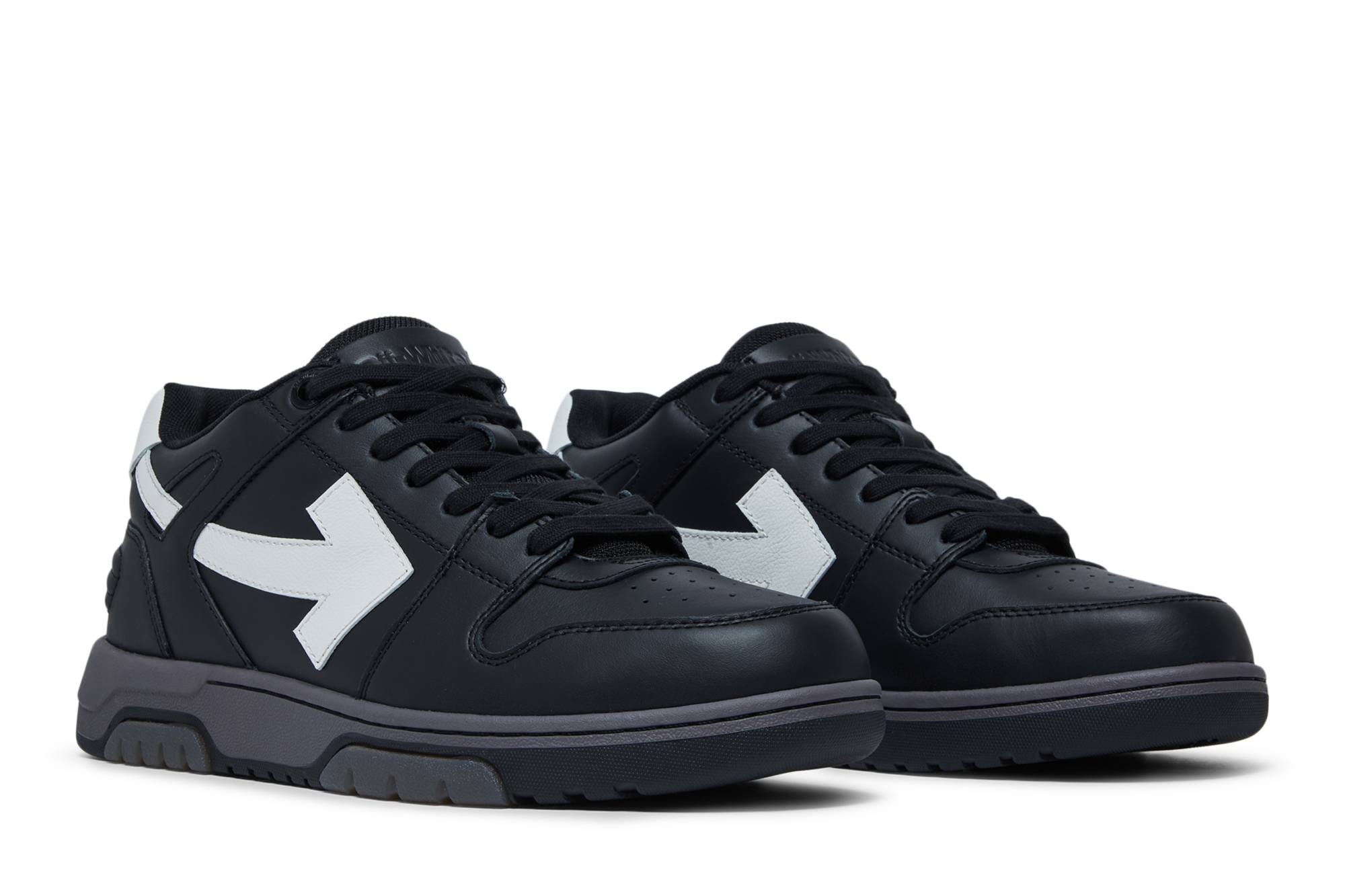 Cheap オフホワイト OOO ブラックホワイトグレー OMIA189C99LEA004-1001