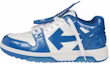 Buy Off-White Out Of Office Low-Top Patent Sneaker 'Blue White' OMIA189F22LEA0060145