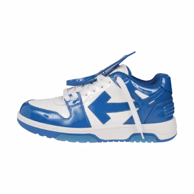 Off-White Out Of Office Low-Top Patent Sneaker 'Blue White'