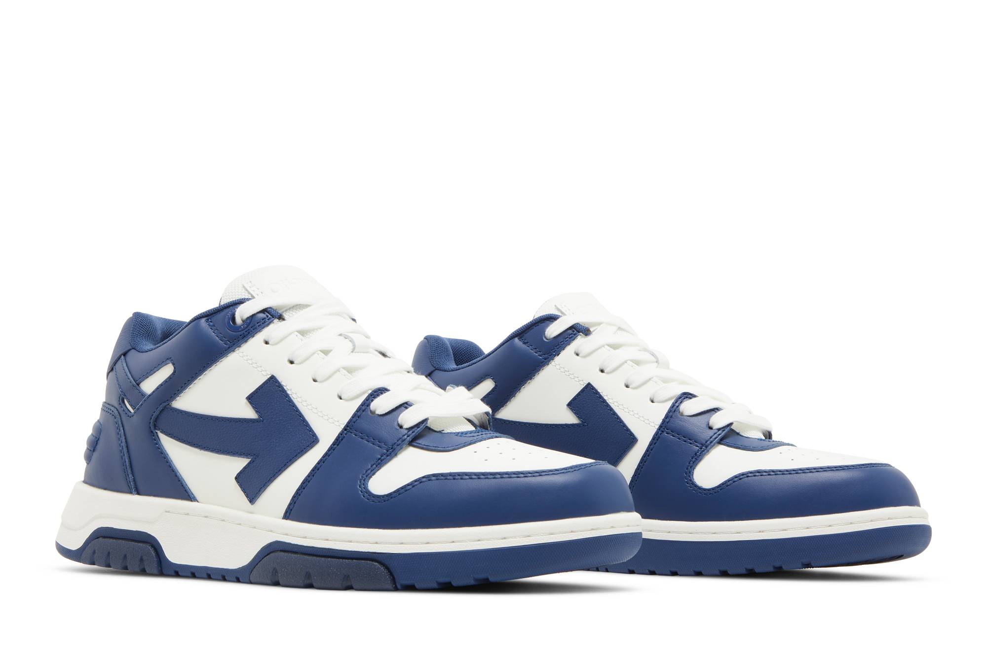 Buy Off-White Out of Office 'Cobalt Blue' OMIA189F22LEA001-0142