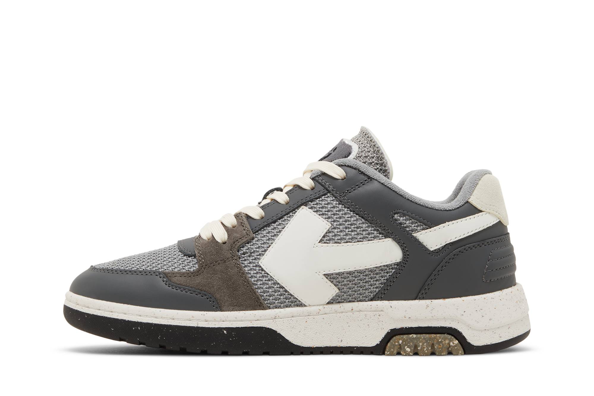 Lookbook Off-White Out of Office 'Kelabu Gelap Putih' OMIA243S23LEA001-0701