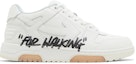Buy Off-White Out of Office 'Para Caminar - Blanco Negro' OMIA189C99LEA002-0110