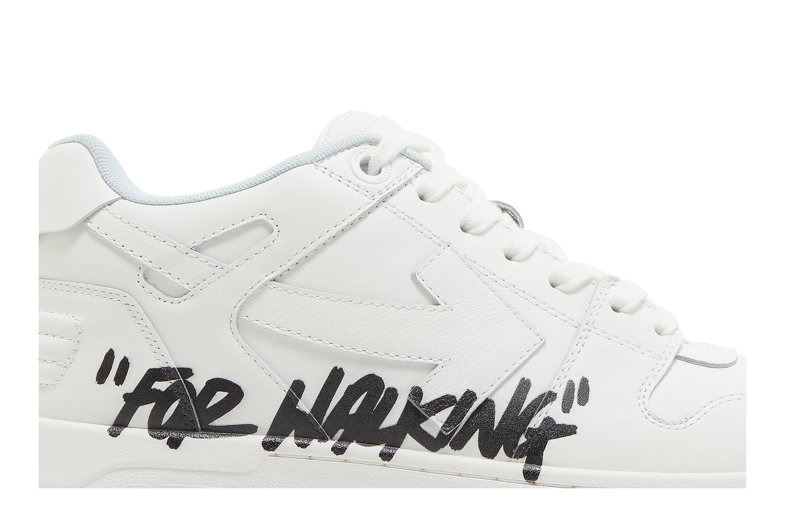 Order Off-White Out of Office 'Para Caminar - Blanco Negro' OMIA189C99LEA002-0110