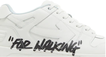 Order Off-White Out of Office ''For Walking - Blanc Noir'' OMIA189C99LEA002-0110