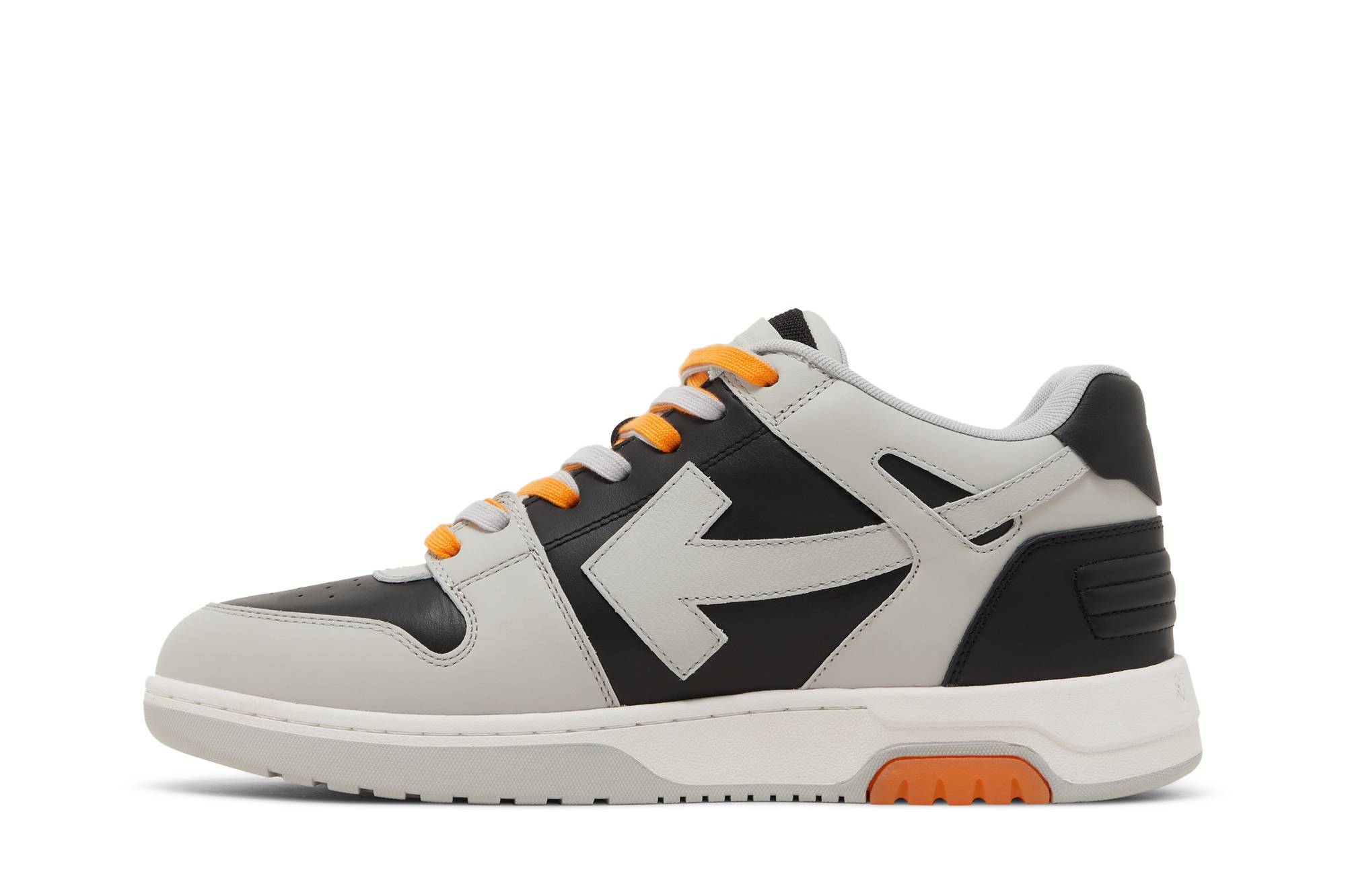 Lookbook Off-White Out of Office 'Kelabu Hitam Jingga' OMIA189S23LEA004-0510