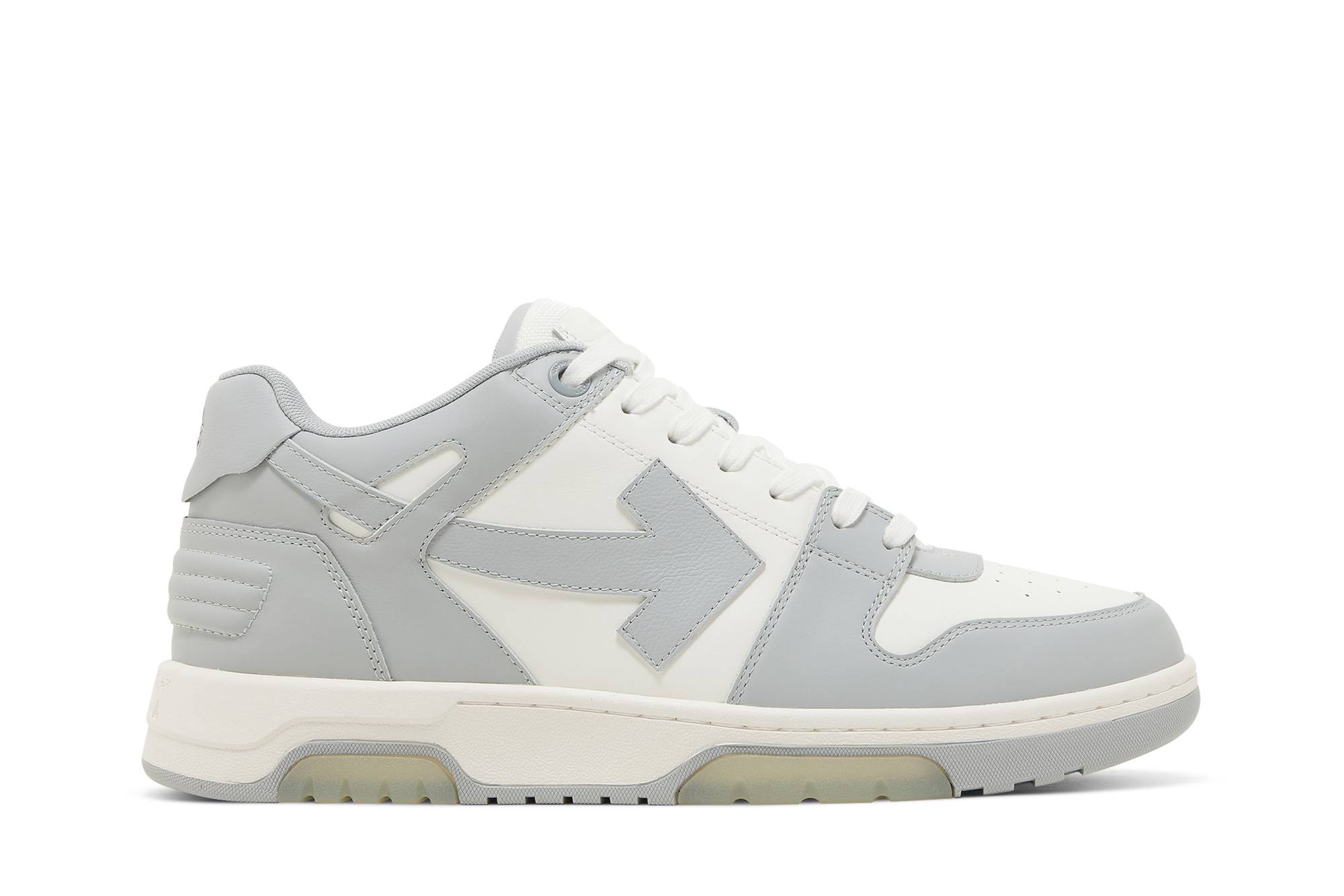 Off-White Out of Office 'Grey White' OMIA189S22LEA0010109-/-OMIA189F22LEA0010109-/-OMIA189C99LEA0040901