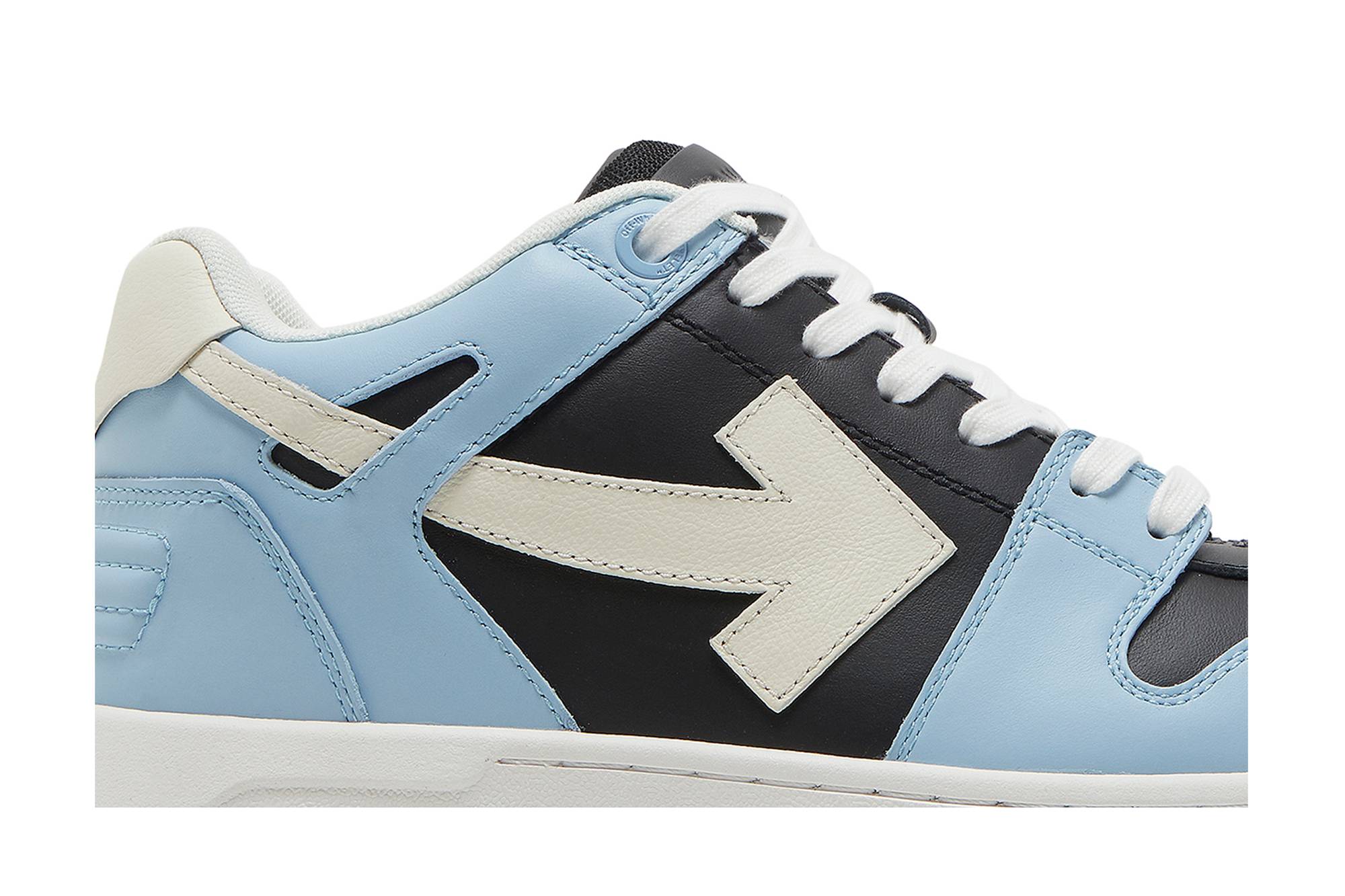 Order オフホワイト OOO ライトブルーブラック OMIA189F22LEA001-4004