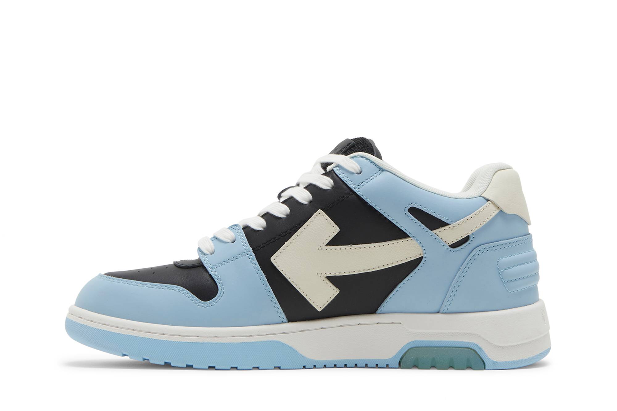 Lookbook オフホワイト OOO ライトブルーブラック OMIA189F22LEA001-4004